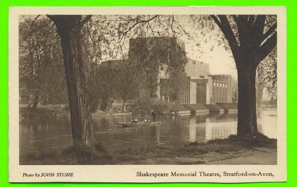 STRATFORD-ON-AVON, UK - SHAKESPEARE MEMORIAL THEATRE -  PHOTO JOHN STONE - ANIMATED - - Stratford Upon Avon