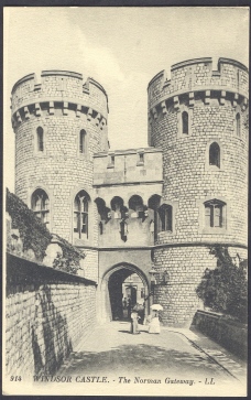 The East Terrace & The Norman Gateway, Windsor Castle, U.K. - Windsor Castle