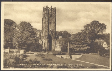 Priory Tower & War Memorial, Richmond, U.K. - Surrey