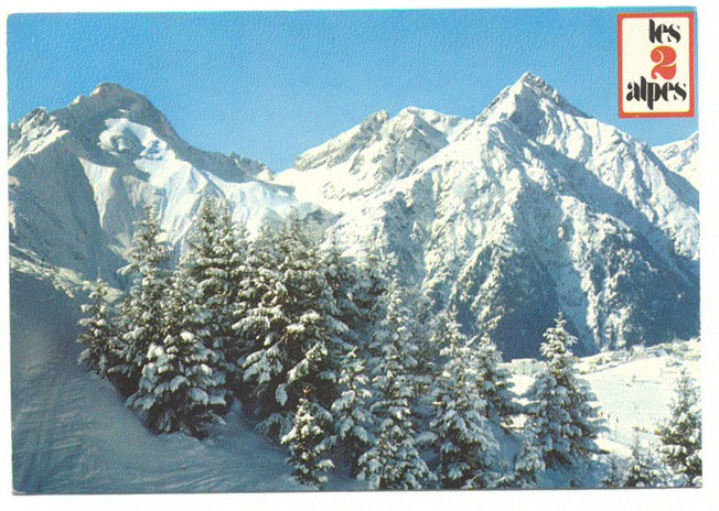 38 - Les Deux Alpes  - Vue Sur La Muzelle Et L'Aiguille Du Venosc  - - Vénosc