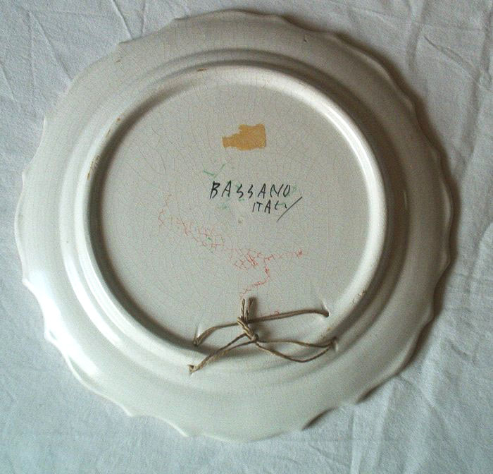 Bassano - Assiette - Bord - Plate - AS 920 - Bassano (ITA)