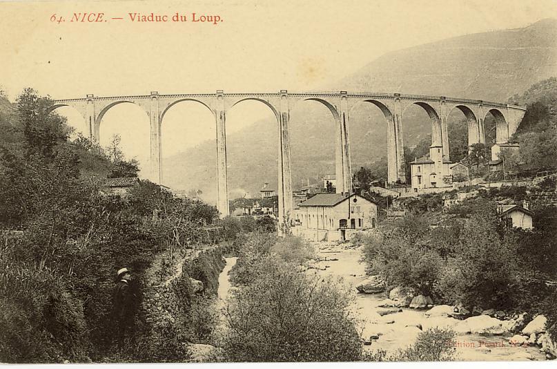 06 - Nice - Viaduc Du Loup - CPA - Ed Picard N° 64 - Gourdon