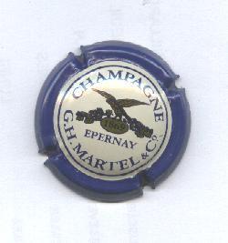 Muselet De Champagne "MARTEL" Bleu - Martel GH