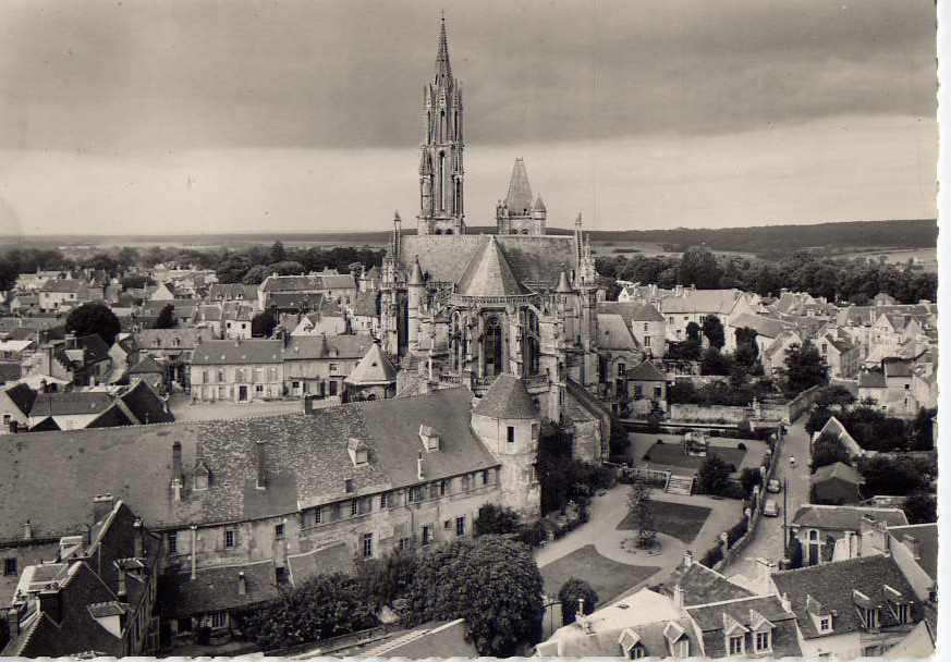 SENLIS--Vue Générale Csm Des Années 50 à 60 N°1 Par éd Gallois - Senlis