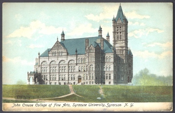 John Crouse College Of Fine Arts, Syracruse University, Syracruse, N.Y. USA - Syracuse