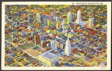Aerial View Of Kansas City, Mo USA - Autres & Non Classés