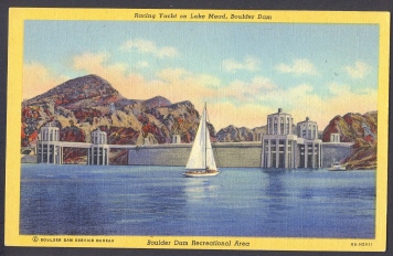Racing Yacht On Lake Mead, Boulder Dam, USA - Other & Unclassified