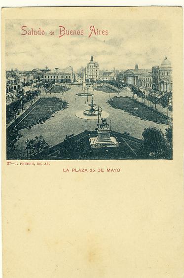 Buenos Aires La Plaza 25 De Mayo - Argentine