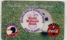 USA PREPAID 10U UT USED MC DONALD'S COCA COLA CANARD COL VERT DUCK HEAD GOLF CLASSIC - Alimentation