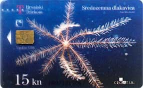 TRANSPARENT Card SREDOZEMNA DLAKAVICA ( Croatia ) - Underwater - Fish - Poisson - Fisch - Pez - Pesci - Transparente - Vissen