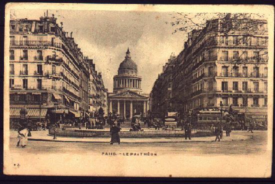 FRANCE - PARIS - LE PANTHEON - OBLITERATION DE 7 SEPT 1901 - Panthéon