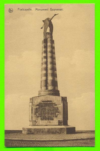 POELCAPELLE, BELGIQUE - MONUMENT GUYNEMER - ERN.THILL NO 86 - - Langemark-Poelkapelle