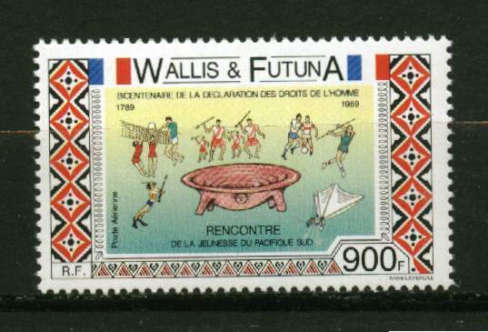 Wallis Et Futuna.**  PA N° 166 - Déclaration Des Droits De L´ Homme - Other & Unclassified