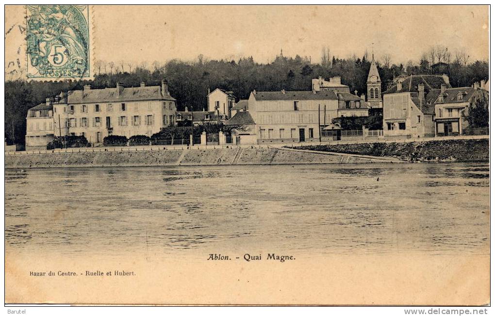 ABLON - Quai Magne - Ablon Sur Seine