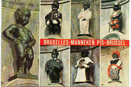 Bruxelles Manneken-Pis - Personnages Célèbres