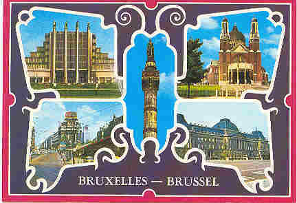 Bruxelles Bonjour De - Cartas Panorámicas