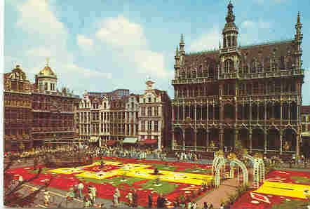 Bruxelles Grand´ Place Tapis De Fleurs - Marchés