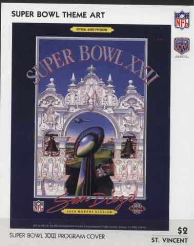 St. Vincent Super Bowl XXV, January 27 1991 14 - Bowls
