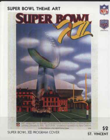 St. Vincent Super Bowl XXV, January 27 1991 16 - Bowls