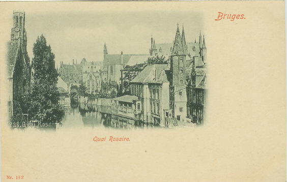BRUGES : Quai Rosaire - Brugge