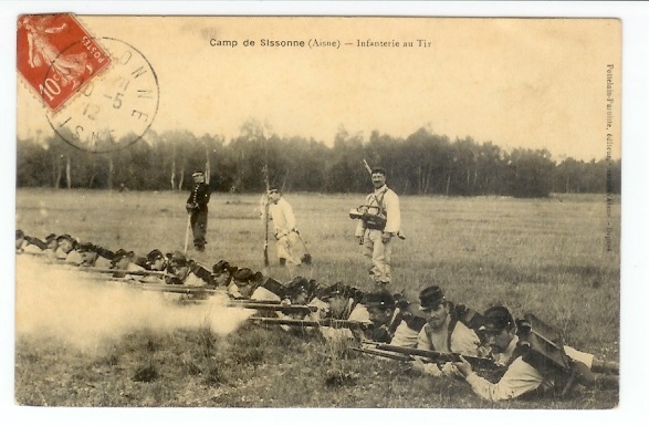 Camp De Sissonne: Infanterie Au Tir (05-2983) - Sissonne