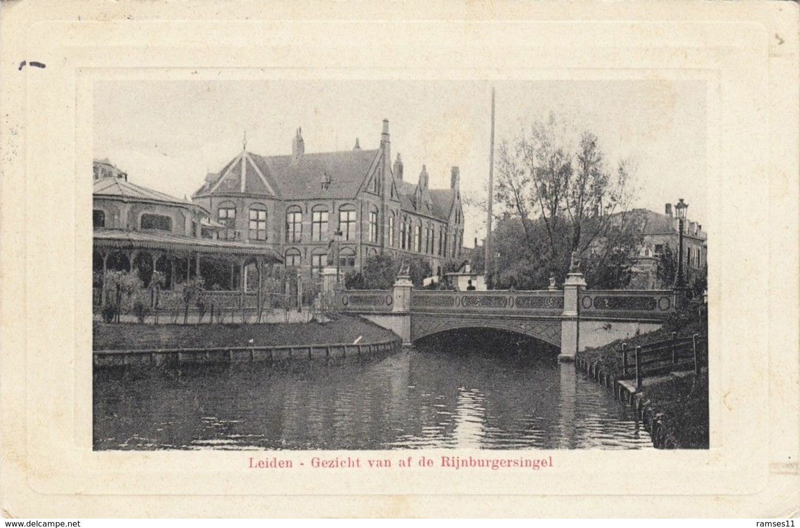 LEIDEN - Gezicht Van Af De Rijnburgersingel 1908 - Leiden