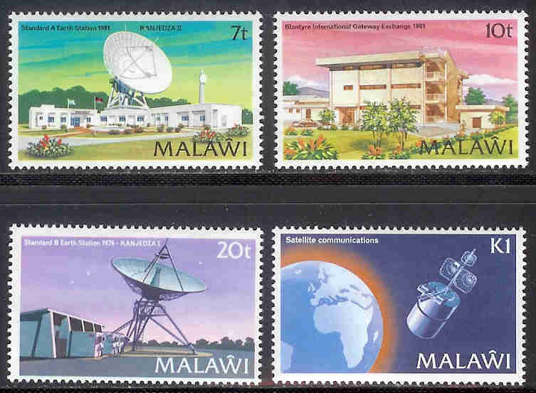 MALAWI 1981 MNH Stamp(s) Telecom 360-363 #4583 - Telecom