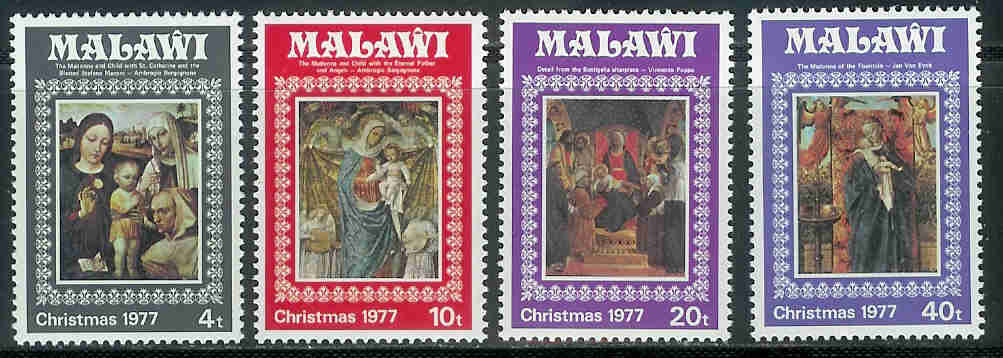 MALAWI 1977 MNH Stamp(s) Christmas 289-292 #4568 - Christmas