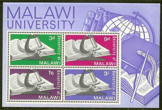 MALAWI 1965 MNH Min.sheet University B4 #5204 - Malawi (1964-...)