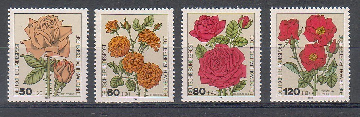 Lot Allemagne YT982-85** - Fleurs - Cote 9,20- Euros - Colecciones