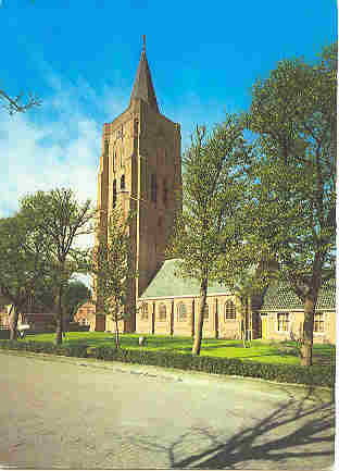 Oostkapelle Toren Met N.H. Kerk - Veere