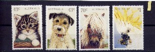 Australia Australie 1991 Yvertn° 1215-19 *** MNH Cote 6,50 € Faune Animaux Domestiques - Mint Stamps