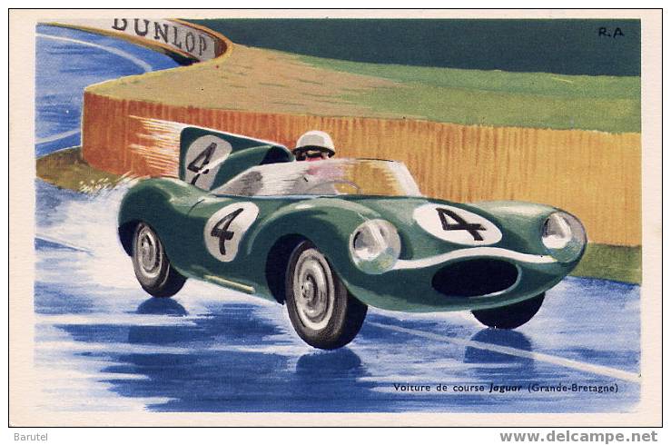 JAGUAR "Voiture De Course" - (Grande Bretagne) - Otros & Sin Clasificación