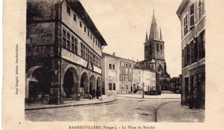 Rambervillers   La Place Du Marché - Rambervillers