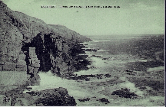 D50 - CARTERET - GROTTES DES SIRENES (LE PETIT PUITS), A MAREE BASSE - Carteret