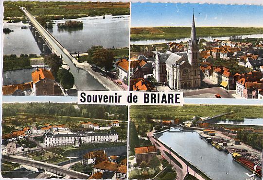 45 BRIARE LE CANAL Années 50 - Briare