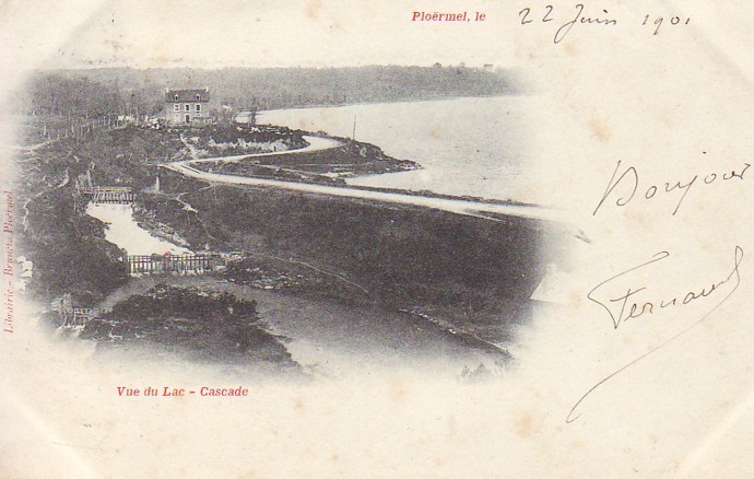 56 PLOERMEL . Vue Du Lac, Cascade - Ploërmel