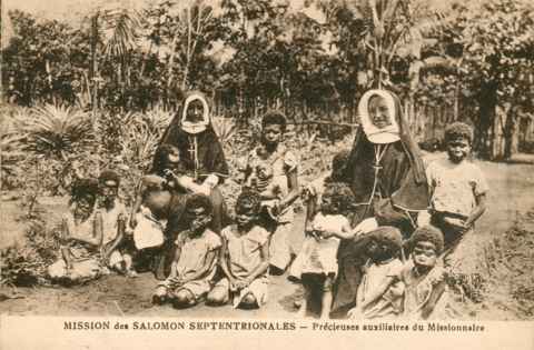 MISSION DES SALOMON SEPTENTRIONALES PRECIEUSES AUXILIAIRES DU MISSIONNAIRE - Solomon Islands