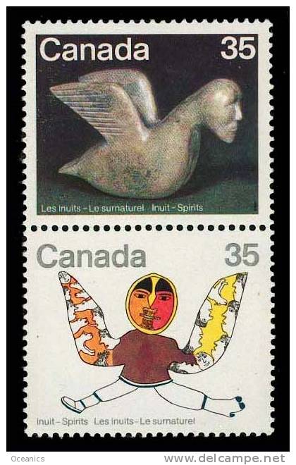 Canada (Scott No. 869a - Inuits) [**] Vert. - Indiens D'Amérique