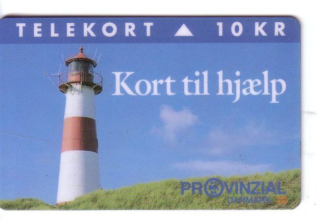 LIGHTHOUSE (Denmark Old Rare Card - Only 10.500 Ex.) Phare Leuchtturm Faro Farol Lanterna Vuurtoren Fyr - Denmark