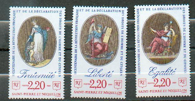SPM 499/501 ** - Unused Stamps