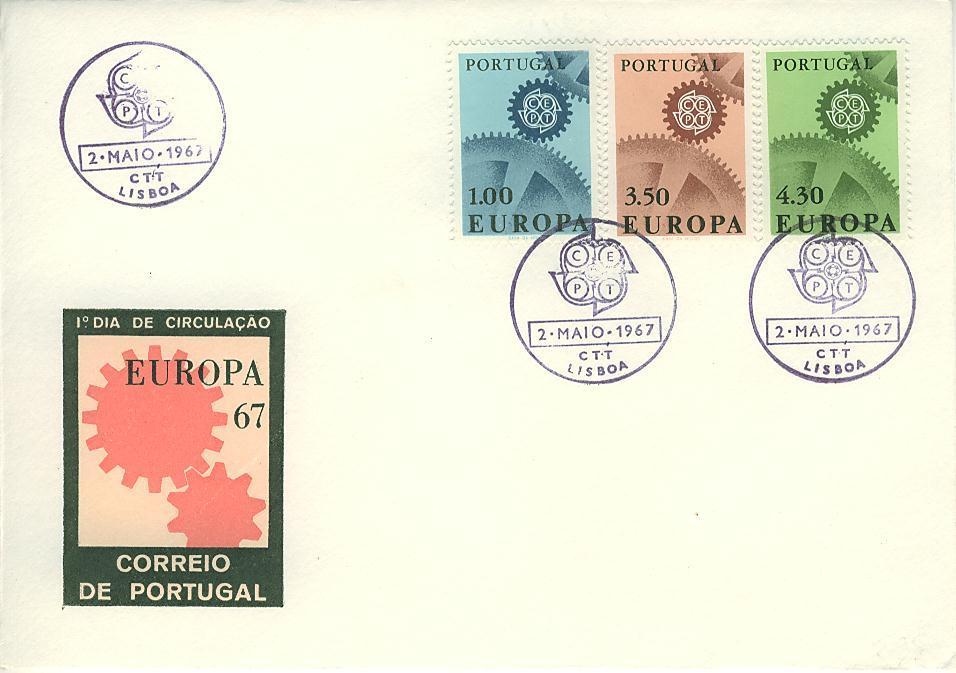 F0652 Europa Portugal 1967 FDC Premier Jour - 1967
