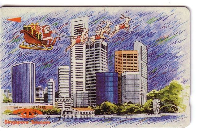 Singapore - Singapour - Christmas – Natale – Nadal – Navidad – Noel – Weihnachten – Santa Claus - ( Code 18SIGB ) - Christmas
