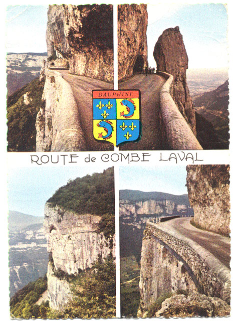 38 - La Route De COMBE LAVAL Dominant Le Cours Du Cholet - Laval
