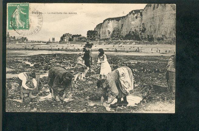 Dieppe. La Cueillette Des Moules - Dieppe