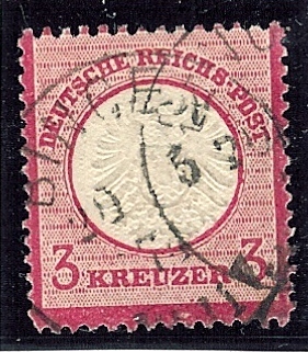 Allemagne Empire N°22 Oblitéré BINCEN 29/5/1874 - Usati