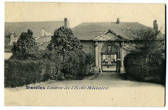 Bruxelles Entrée De L'école Militaire, Vers 1900 - Autres & Non Classés