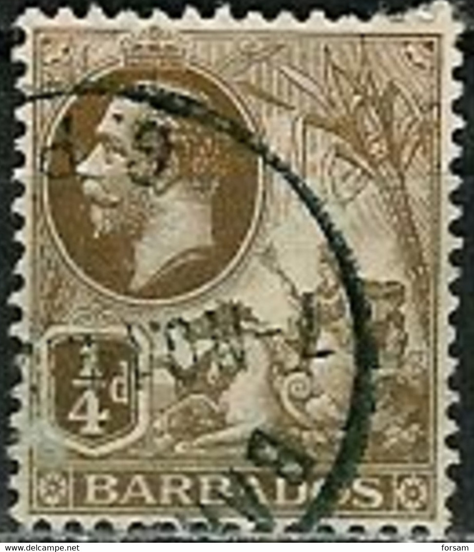 BARBADOS..1912..Michel # 85..used. - Barbados (...-1966)