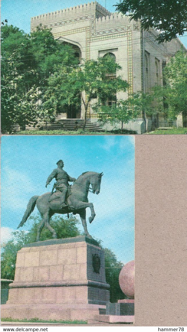 POSTCARD USSR MOLDOVA KISHINEV HISTORIC MUSEUM & OTHER 2cards Mint - Moldavie