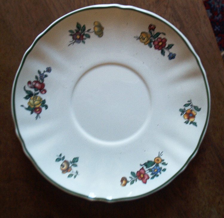 V&B Meissen  - Sous-tasse - Schoteltje - Saucer - AS 930 - Villeroy/Boch (LUX)